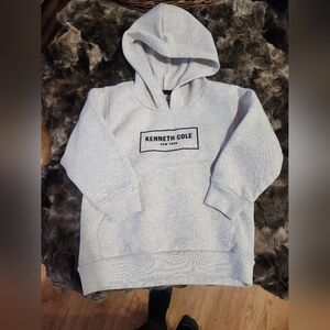 Kenneth Cole Light Gray Hoodie Size 3t